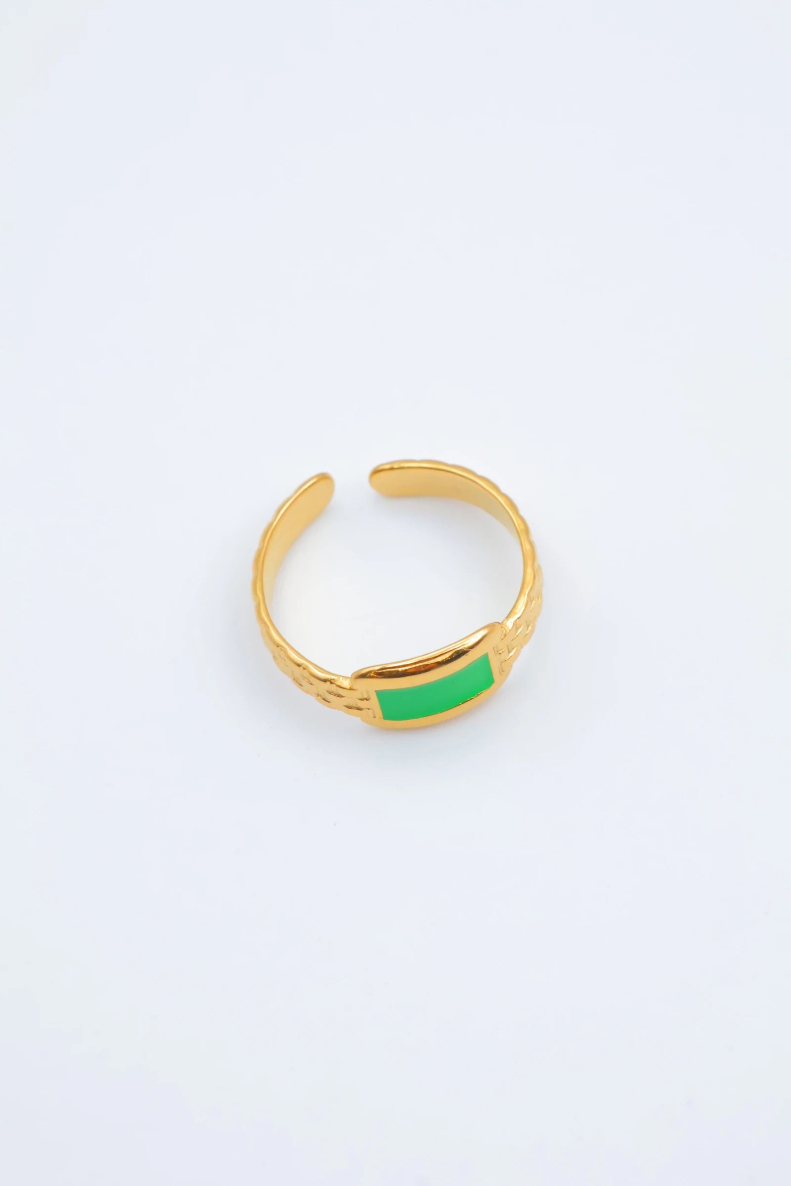 Bague en acier inoxydable ajustable - DORÉ