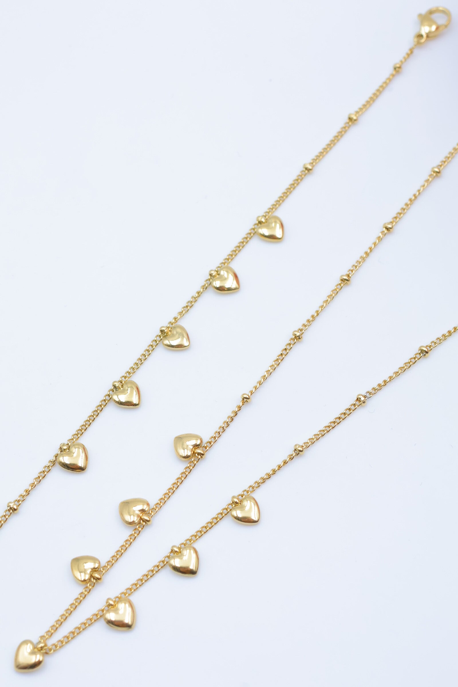 Parure de bijoux en acier inoxydable - DORÉ