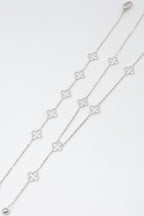 Parure de bijoux en acier inoxydable - ARGENT