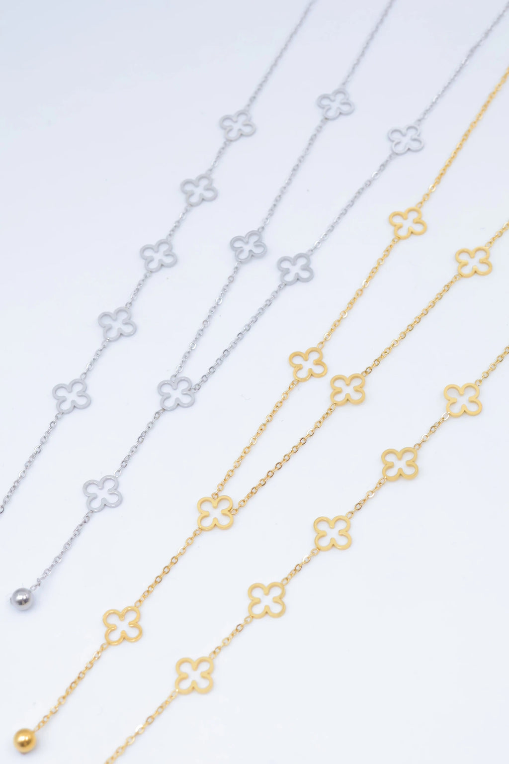 Parure de bijoux en acier inoxydable - DORÉ