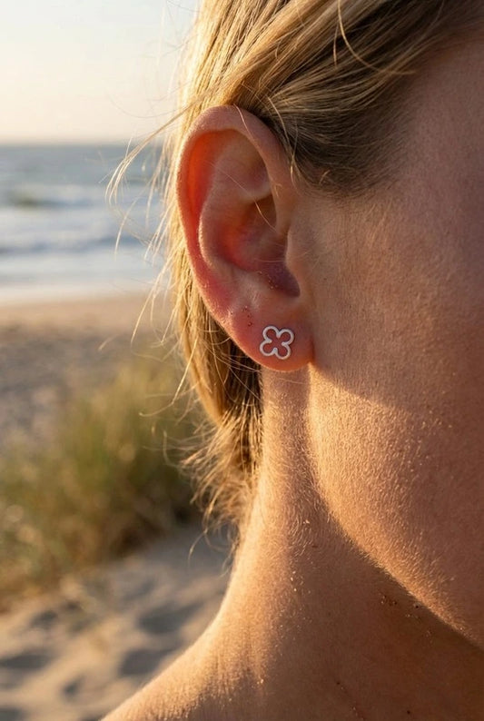 Boucles d’oreilles en acier inoxydable
