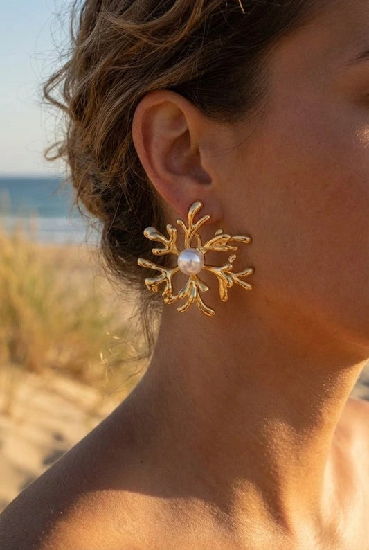 Boucles d’oreilles en acier inoxydable