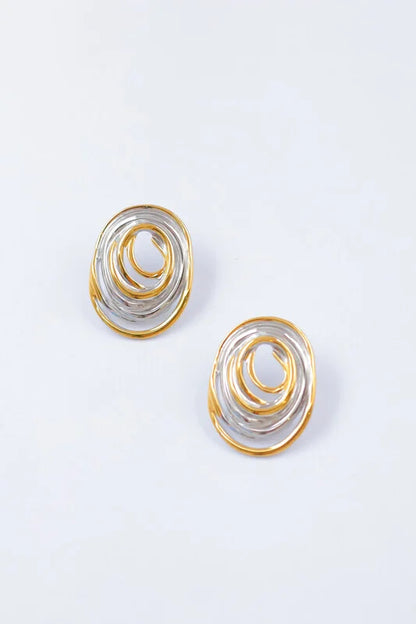 Boucles d’oreilles en acier inoxydable