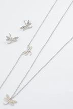 Parure de bijoux en acier inoxydable - ARGENT