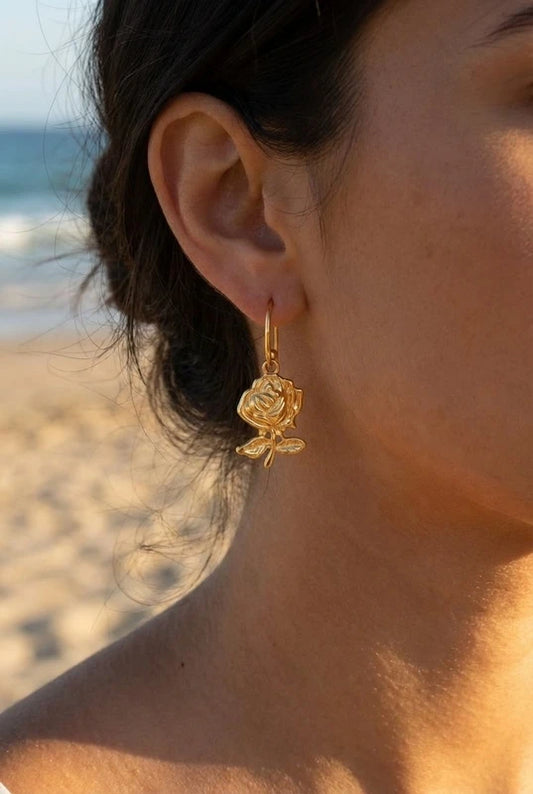 Boucles d’oreilles en acier inoxydable