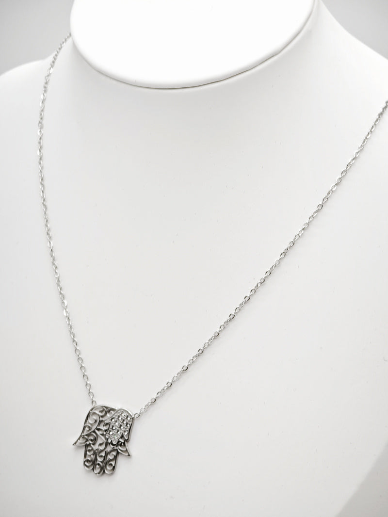 Collier en acier inoxydable - ARGENT