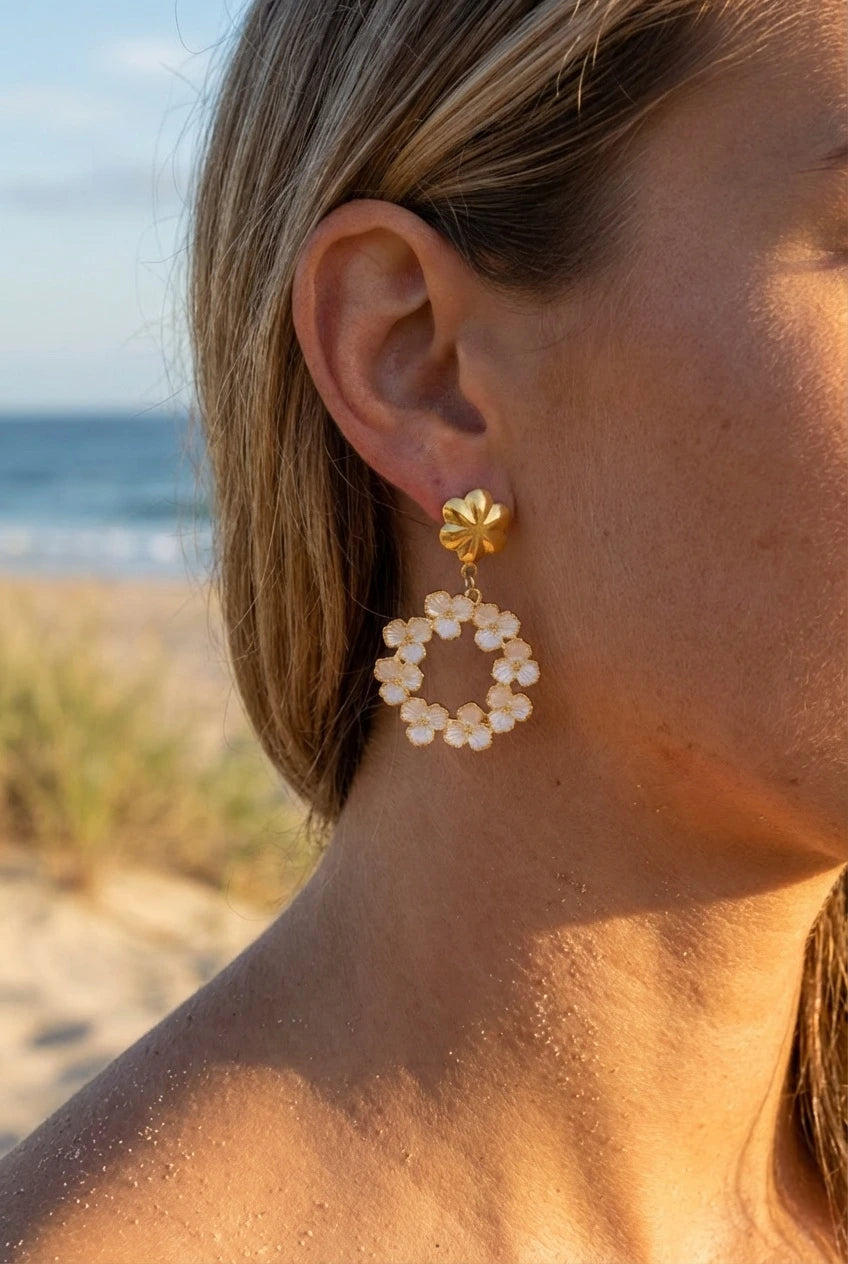 Boucles d’oreilles en acier inoxydable