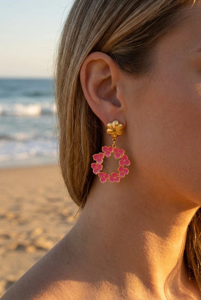 Boucles d’oreilles en acier inoxydable