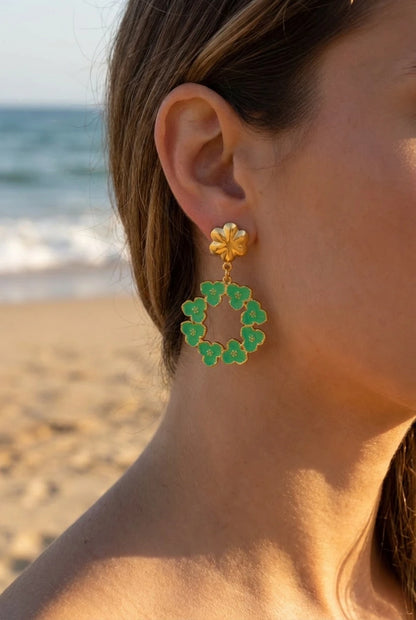 Boucles d’oreilles en acier inoxydable