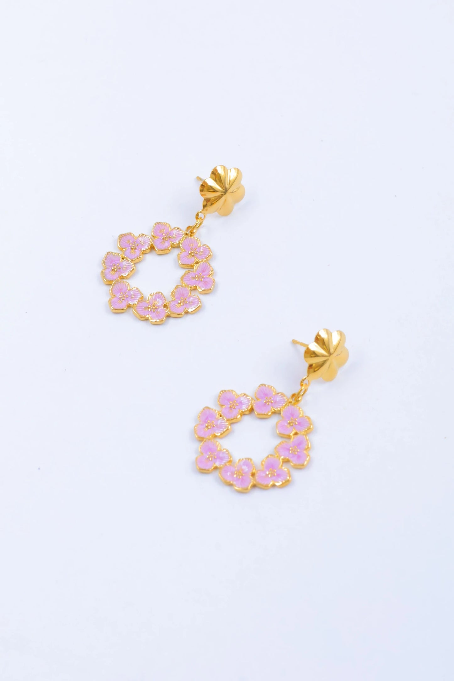 Boucles d’oreilles en acier inoxydable