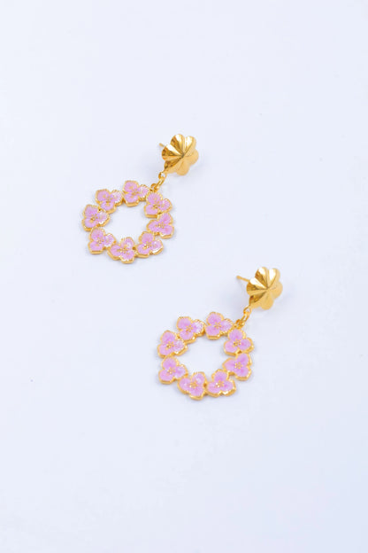 Boucles d’oreilles en acier inoxydable