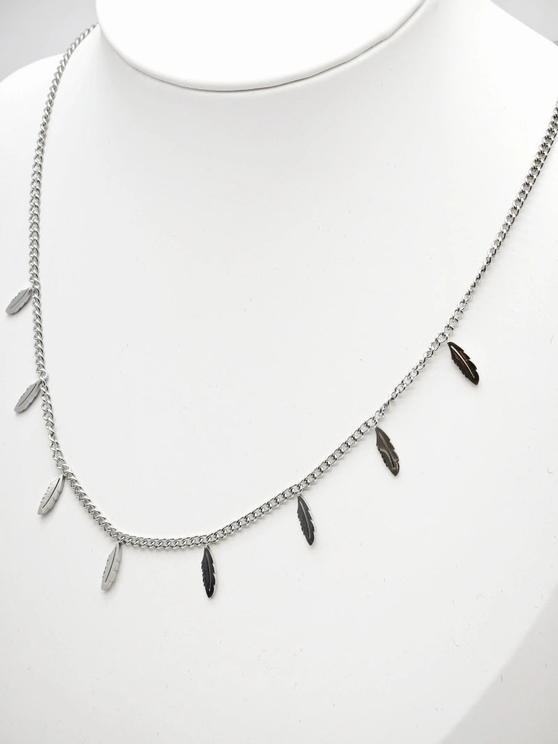 Collier en acier inoxydable - ARGENT