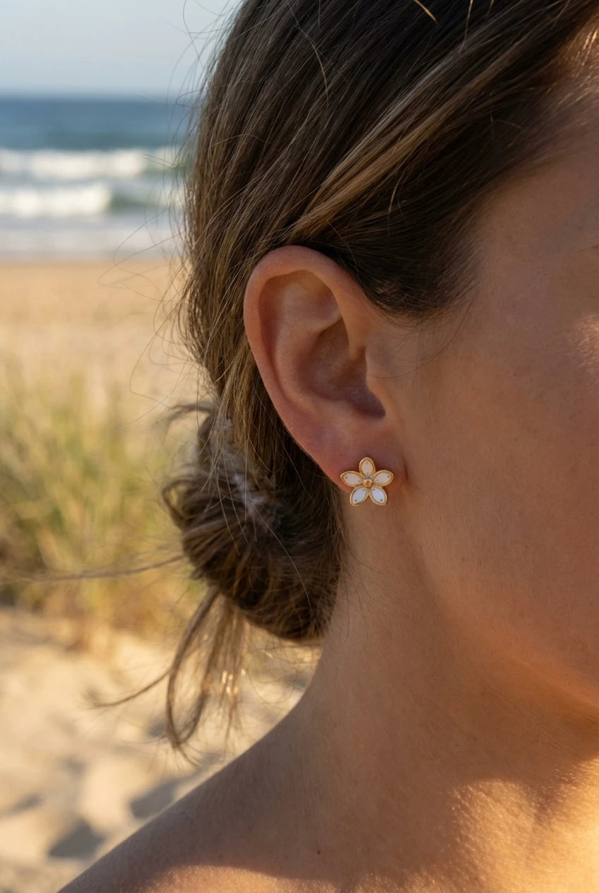 Boucles d’oreilles en acier inoxydable