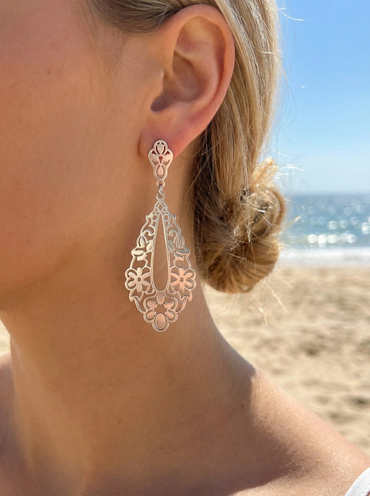 Boucles d’oreilles en acier inoxydable