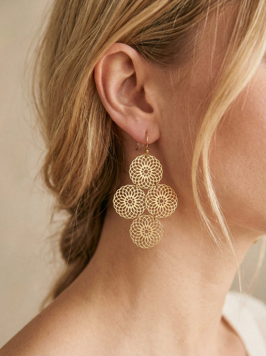 Boucles d’oreilles en acier inoxydable