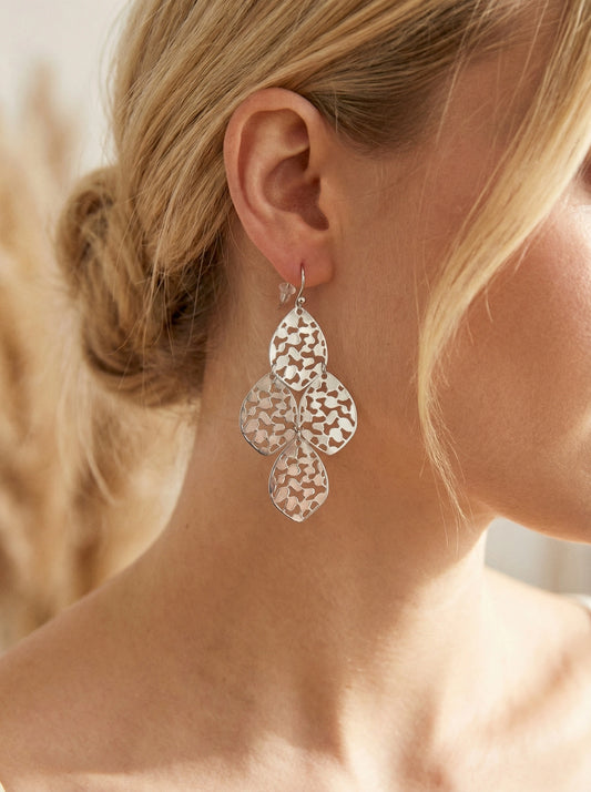 Boucles d’oreilles en acier inoxydable
