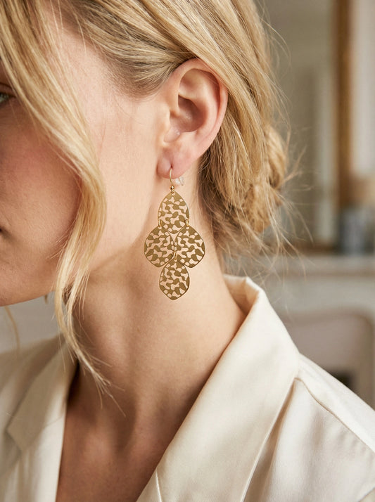 Boucles d’oreilles en acier inoxydable