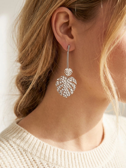 Boucles d’oreilles en acier inoxydable