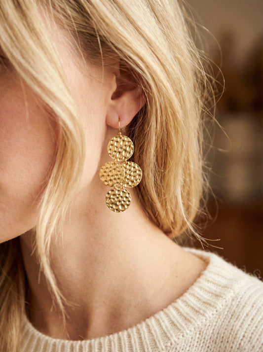 Boucles d’oreilles en acier inoxydable