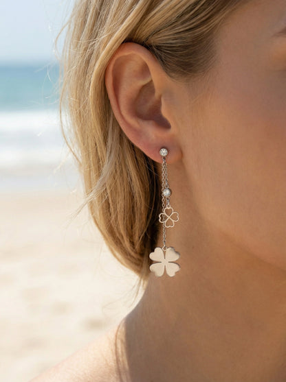 Boucles d’oreilles en acier inoxydable