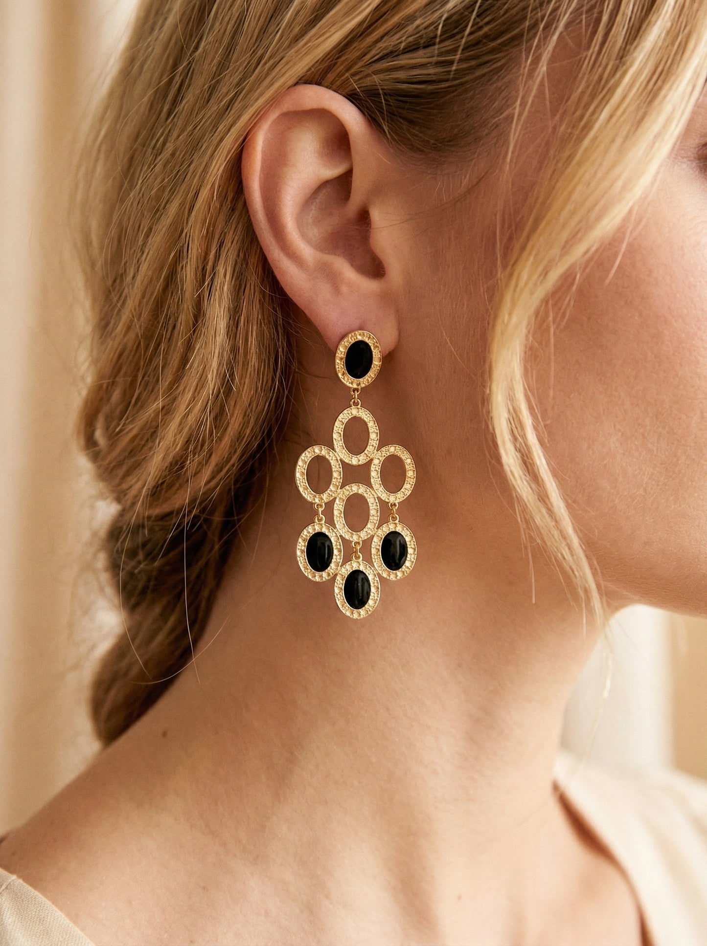 Boucles d’oreilles en acier inoxydable