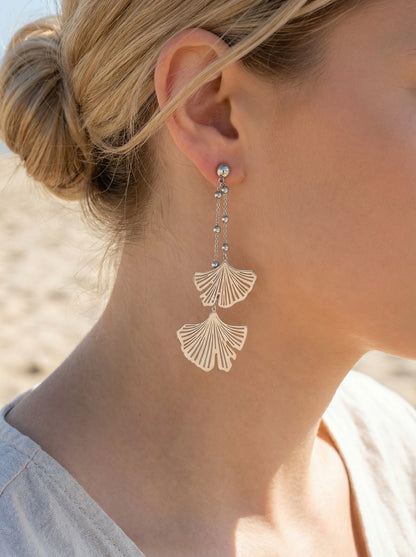 Boucles d’oreilles en acier inoxydable