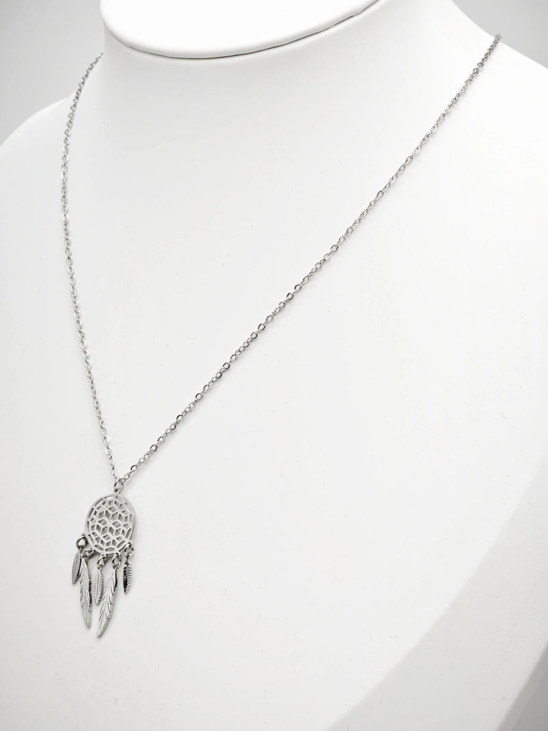 Collier en acier inoxydable - ARGENT