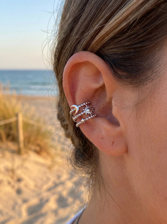 Boucles d’oreilles en acier inoxydable
