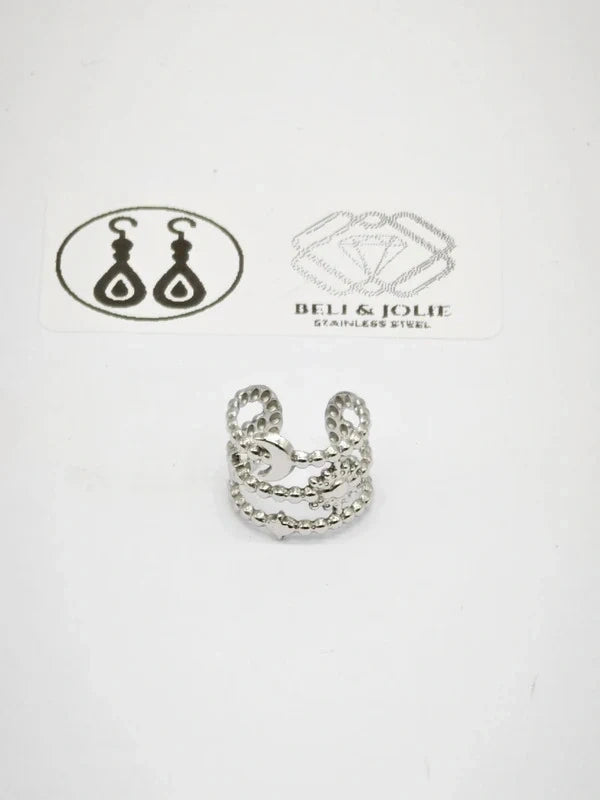 Boucles d’oreilles en acier inoxydable