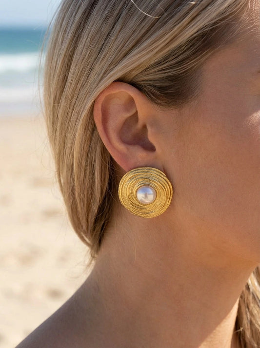 Boucles d’oreilles en acier inoxydable