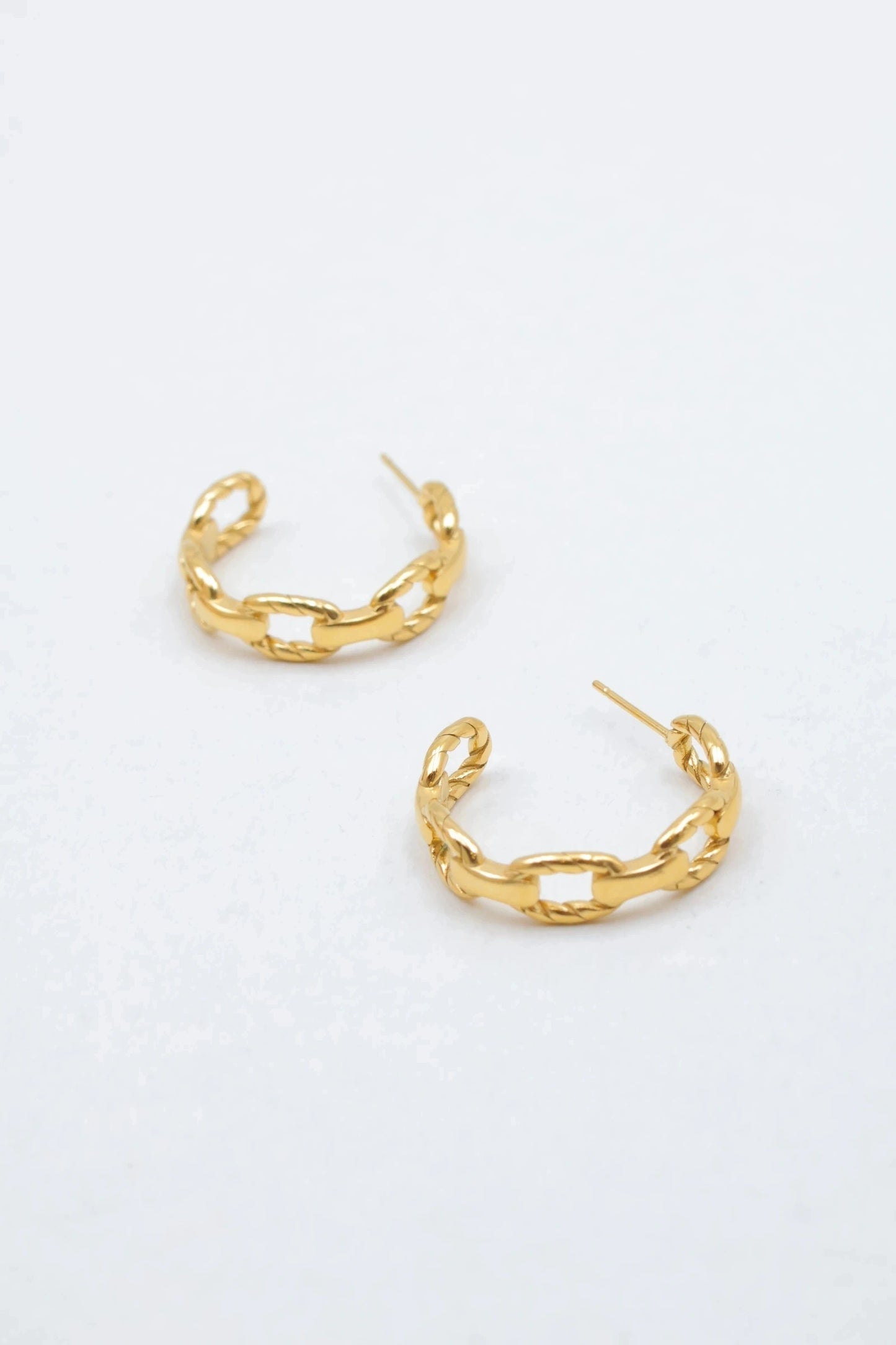 Boucles d’oreilles en acier inoxydable