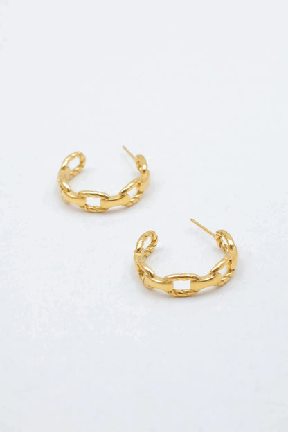 Boucles d’oreilles en acier inoxydable