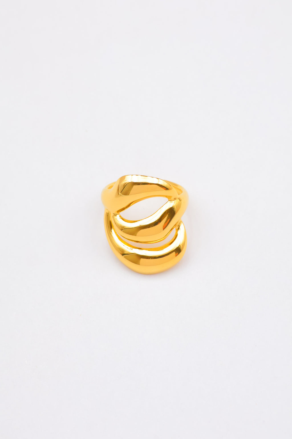 Bague - Acier inoxydable - Ajustable - DORÉ