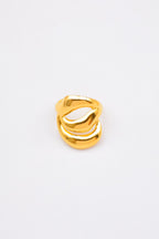 Bague - Acier inoxydable - Ajustable - DORÉ
