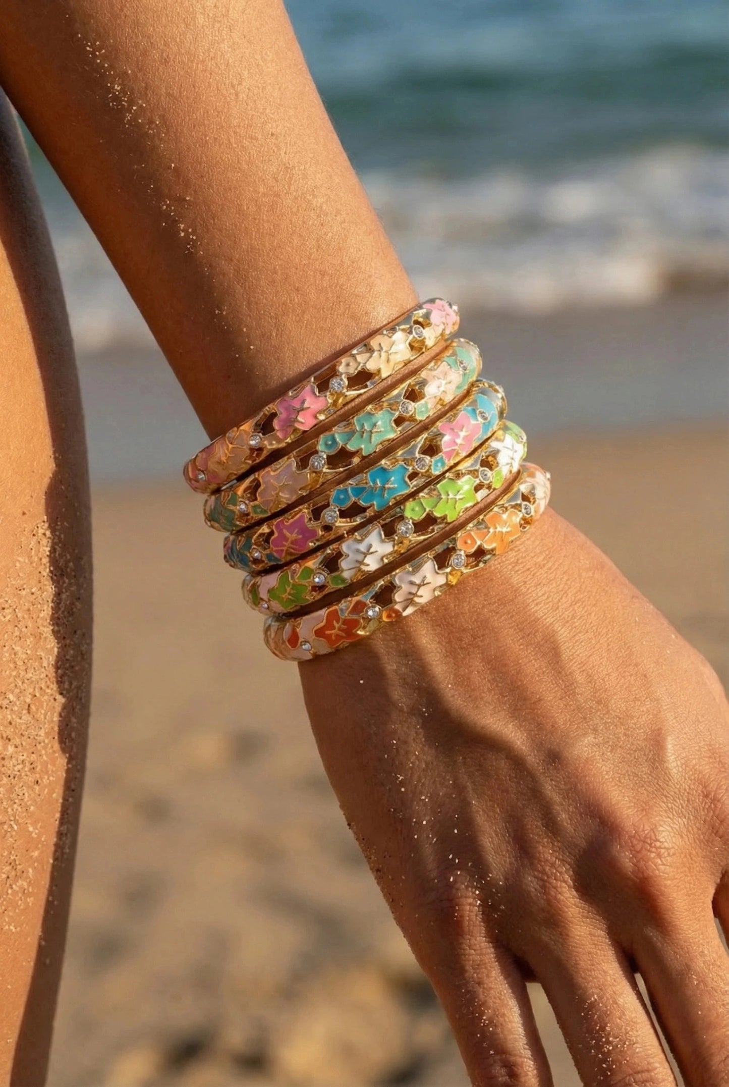 Bracelets thailandais en laiton