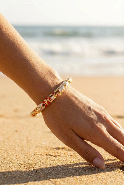 Bracelets thailandais en laiton