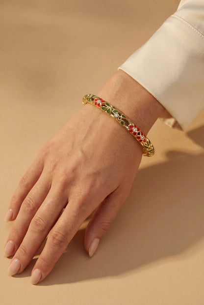 Bracelets thailandais en laiton