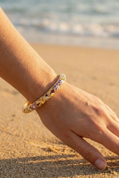 Bracelets thailandais en laiton