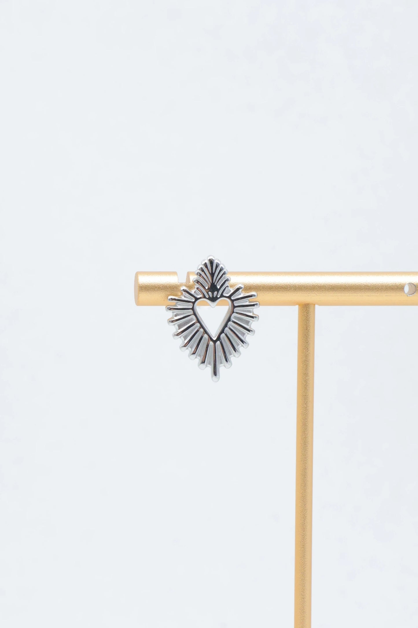 Boucles d’oreilles en acier inoxydable