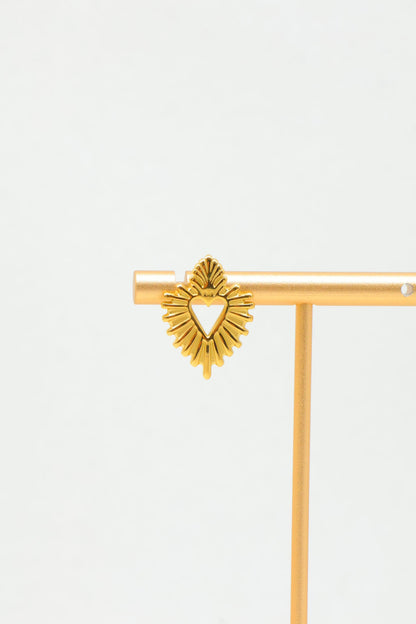 Boucles d’oreilles en acier inoxydable