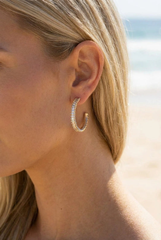 Boucles d’oreilles en acier inoxydable