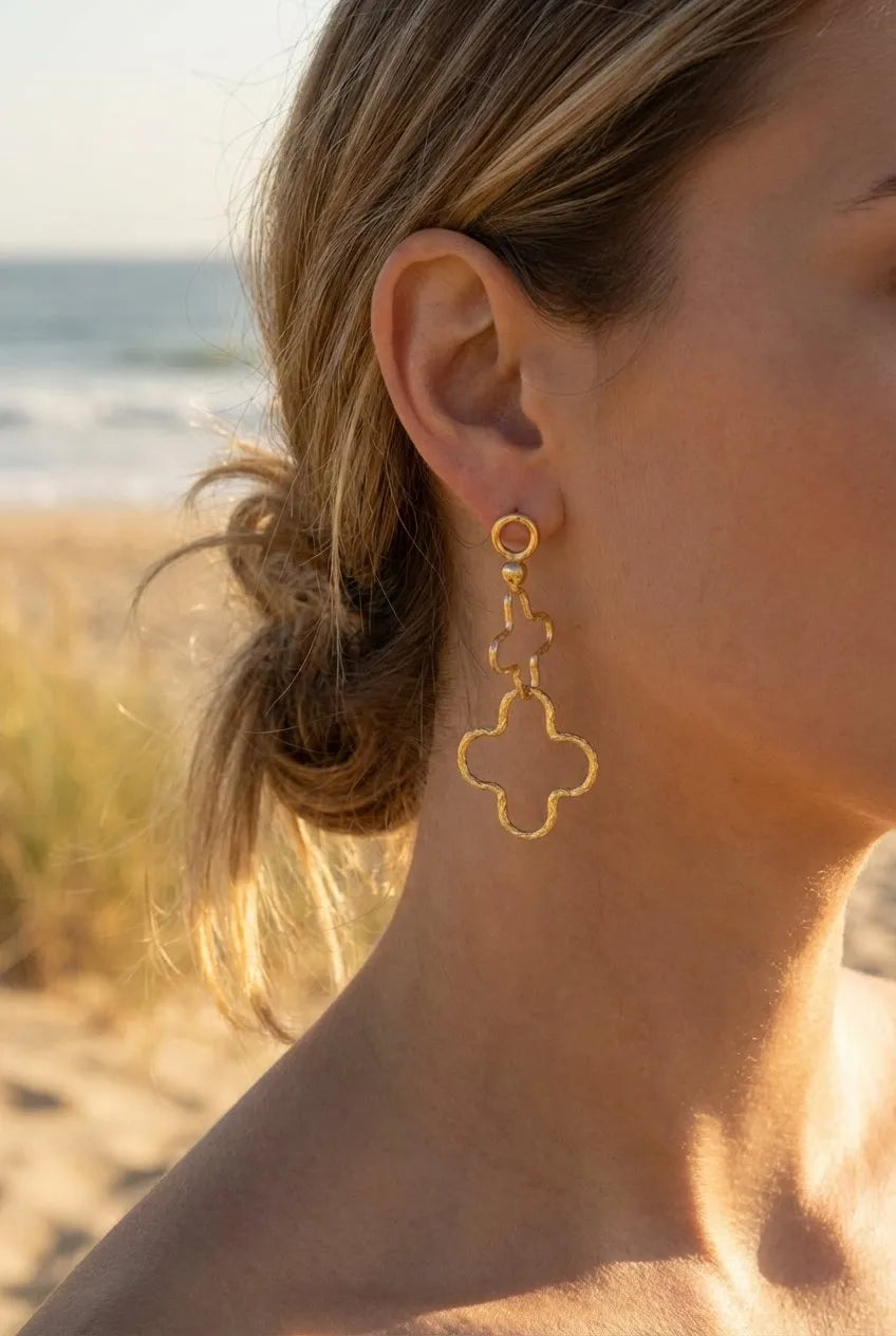 Boucles d’oreilles en acier inoxydable