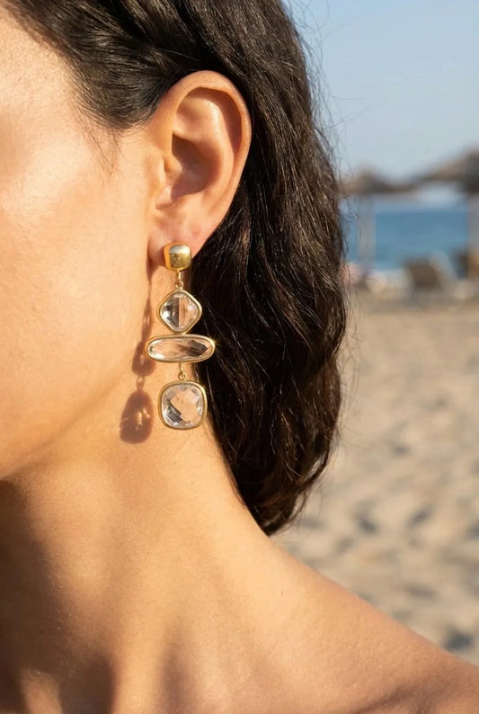 Boucles d’oreilles en acier inoxydable
