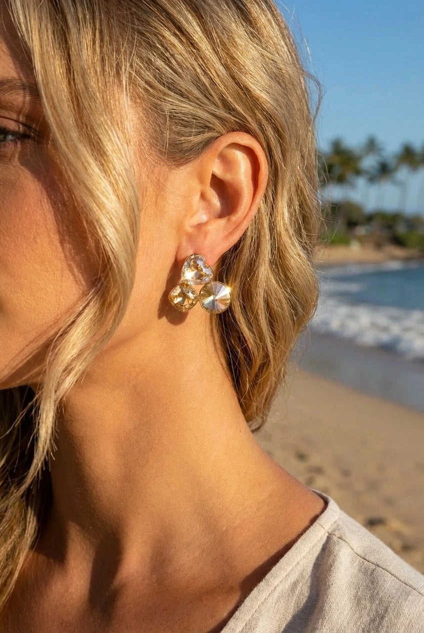 Boucles d’oreilles en acier inoxydable