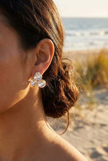 Boucles d’oreilles en acier inoxydable