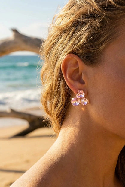 Boucles d’oreilles en acier inoxydable