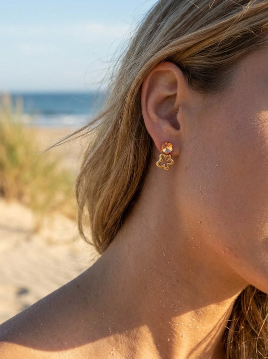 Boucles d’oreilles en acier inoxydable