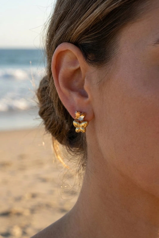 Boucles d’oreilles en acier inoxydable
