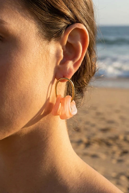 Boucles d’oreilles en acier inoxydable