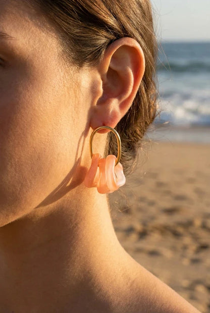 Boucles d’oreilles en acier inoxydable